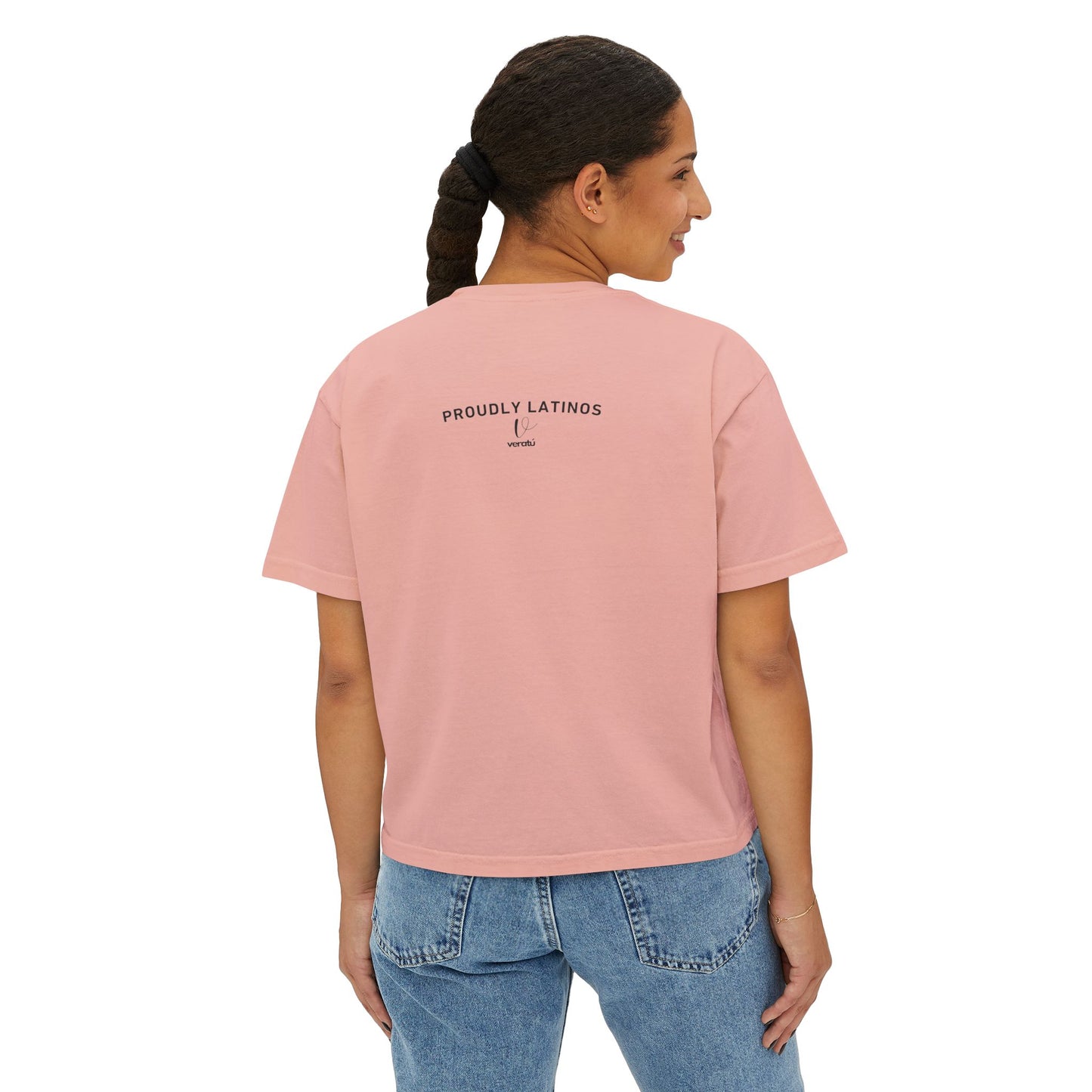 My Attitude Sounds Better in Spanish Boxy TeeShirt