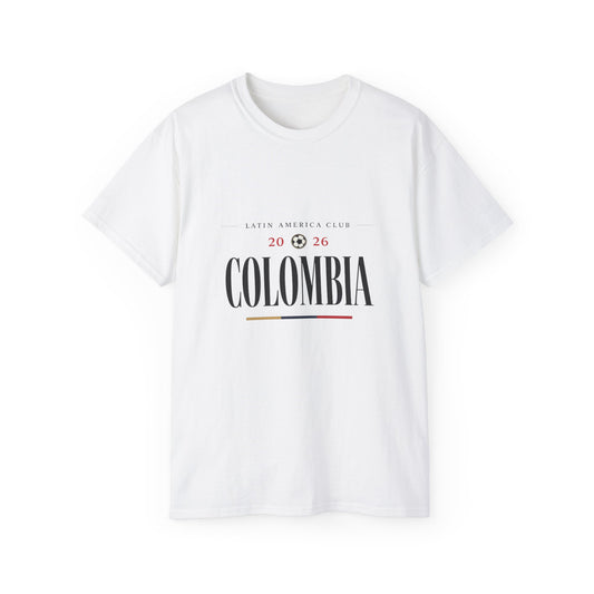 Colombia 2026 Tee — Proudly Latinos Heritage T-Shirt