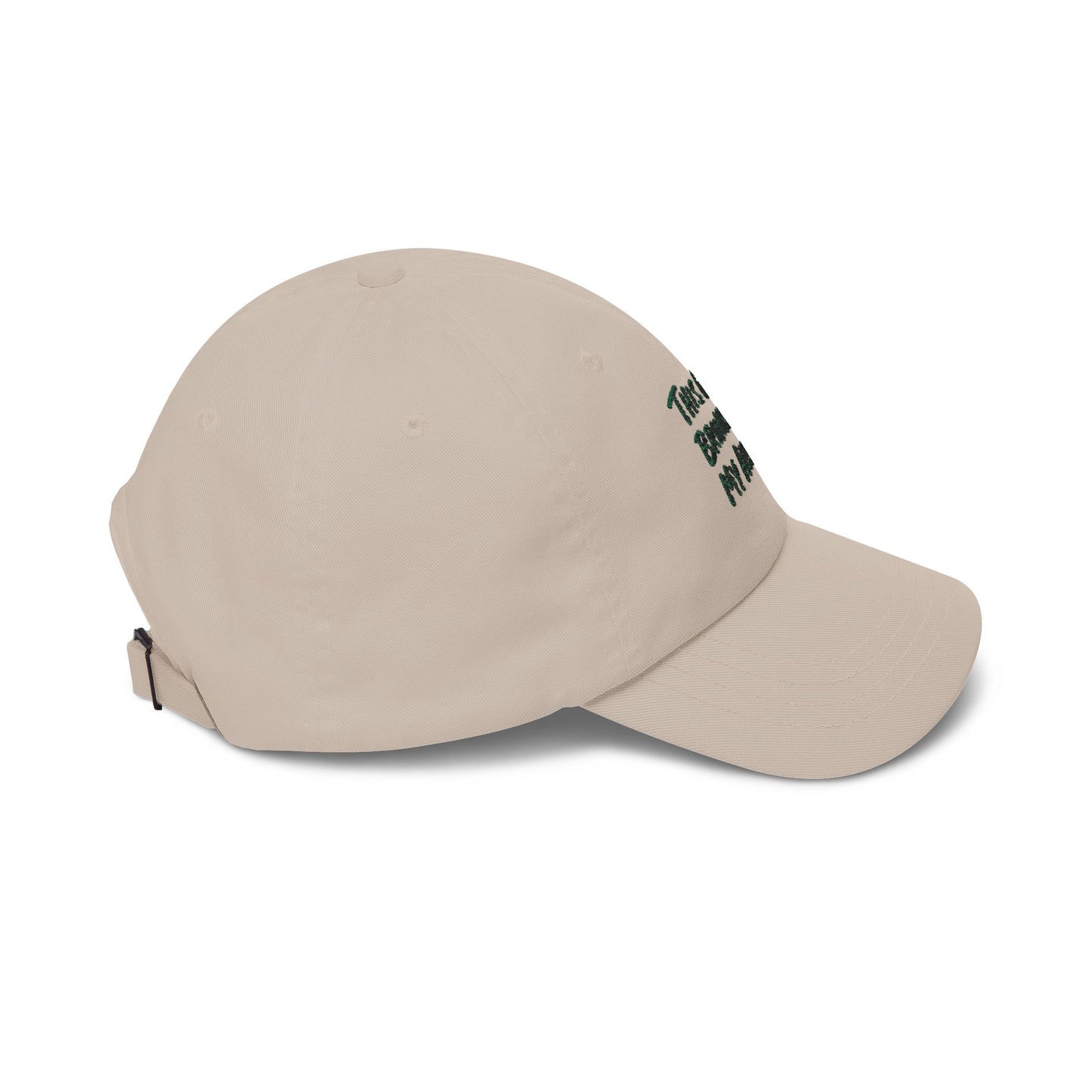 "This Game Brings Out My Accent" Embroidered Dad Cap