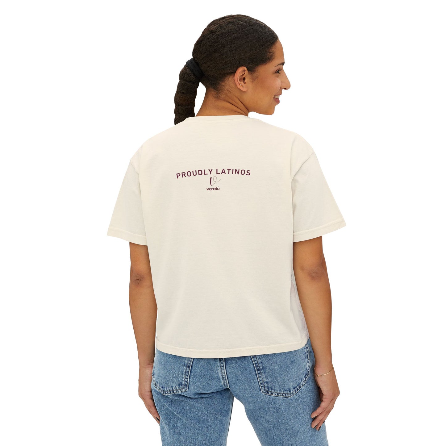Two Flags One Heartbeat – Women's Boxy Tee