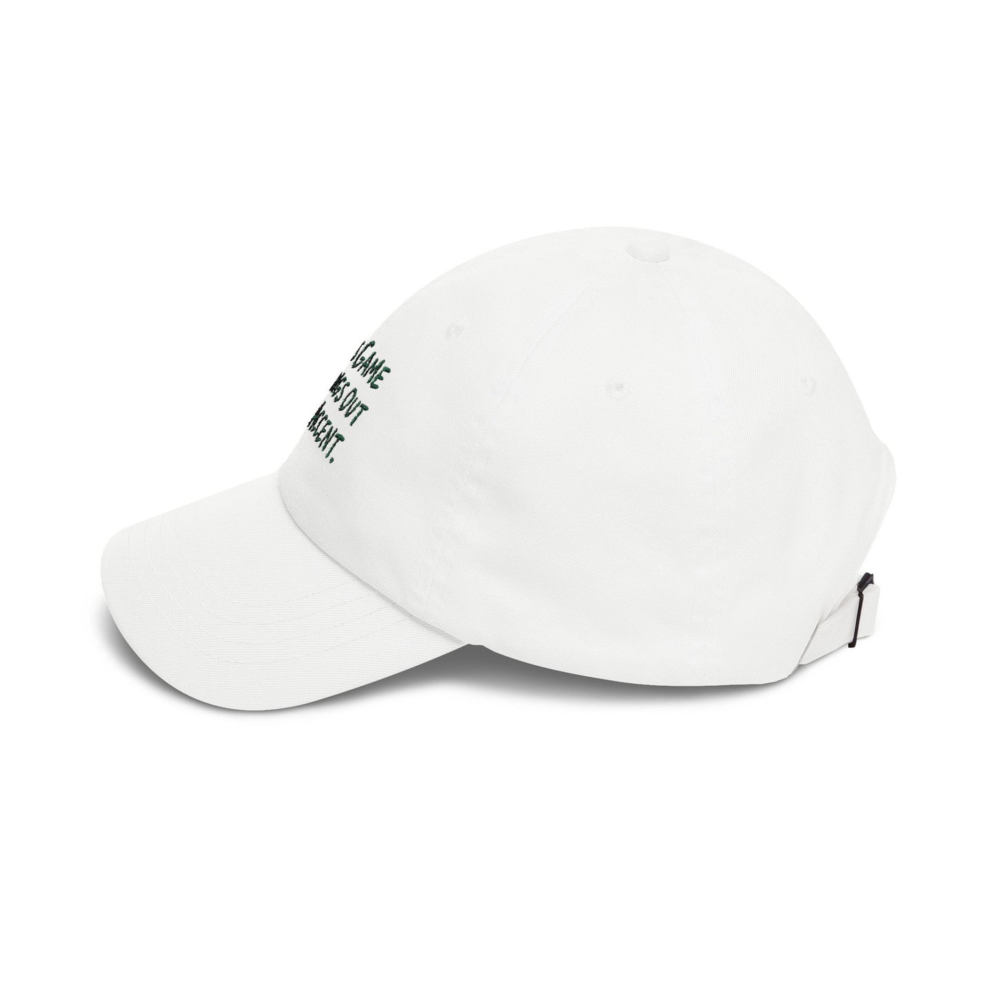 "This Game Brings Out My Accent" Embroidered Dad Cap